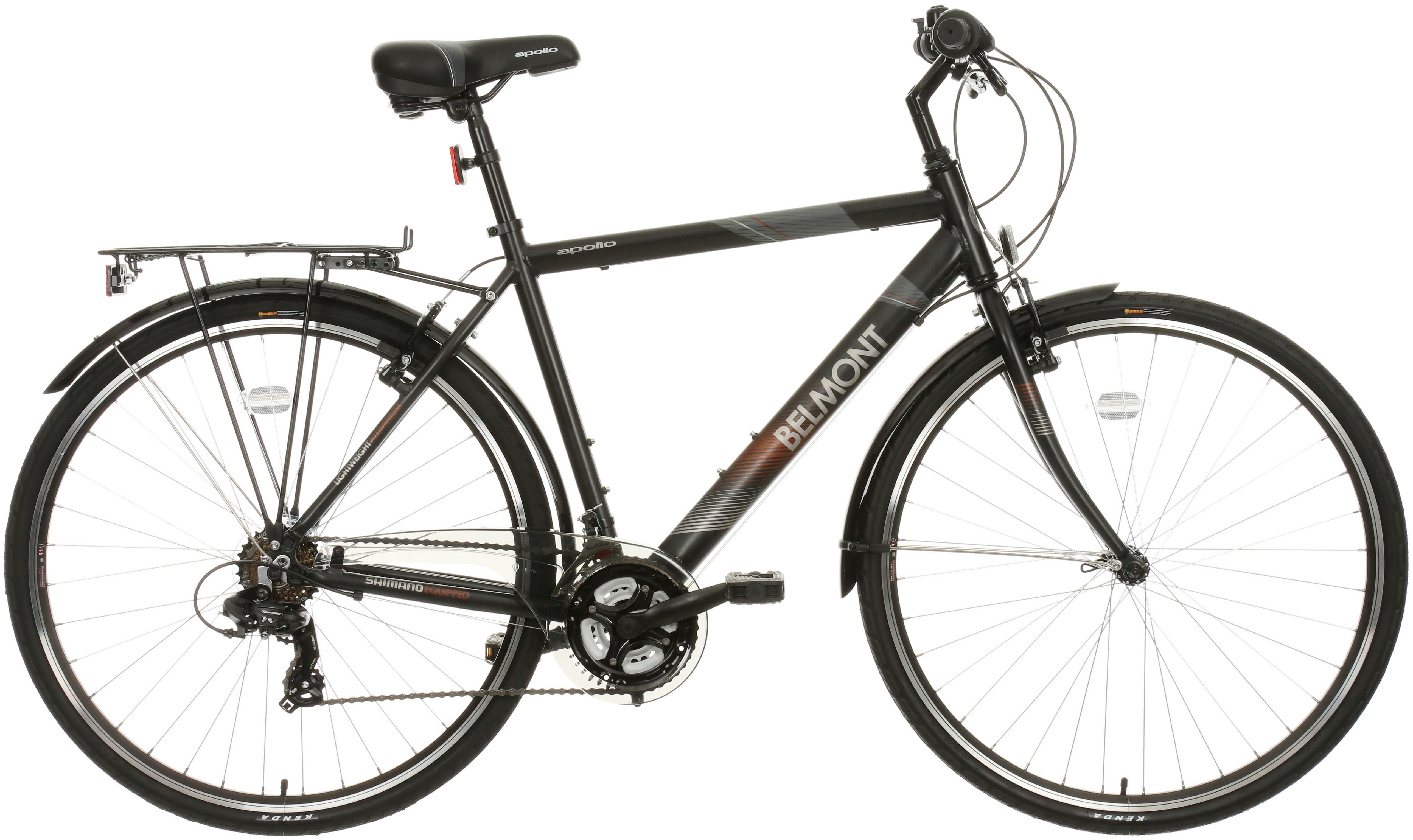 Second Hand Grade A - Apollo Belmont Mens Hybrid Bike 2018 - M, L Frames