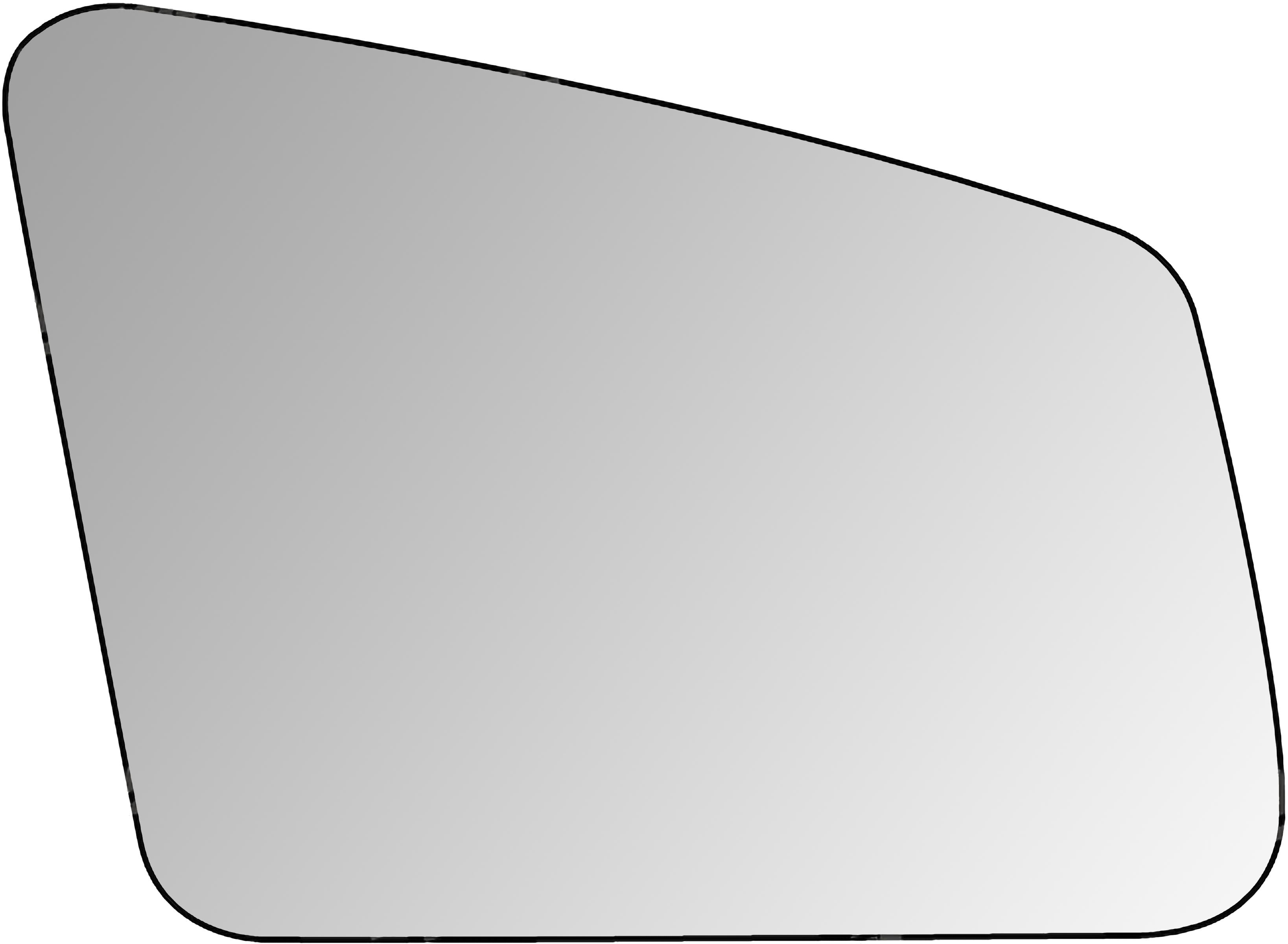 Halfords Standard Stick On Mirror Glass Sr867