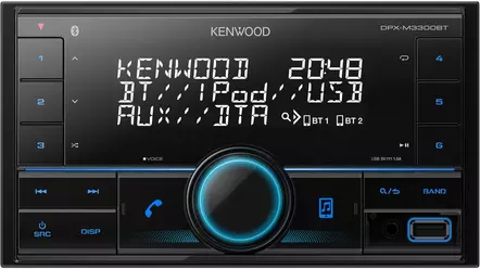 Autoradio Kenwood DPX-M3300BT 2 DIN - multicolore