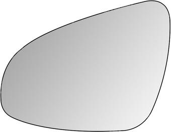 Halfords Standard Stick On Mirror Glass SR1111