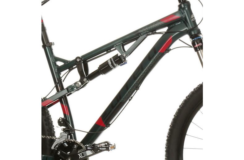 Carrera Titan Mens Full Suspension Mountain Bike - S, M, L Frames, Green/Grey Carrera Titan Mens Full Suspension Mountain Bike - S, M, L Frames, Green/Grey