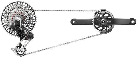 Halfords Sram Xx Eagle Axs T-Type Groupset, 175Mm | Extra 8% off for BC Members