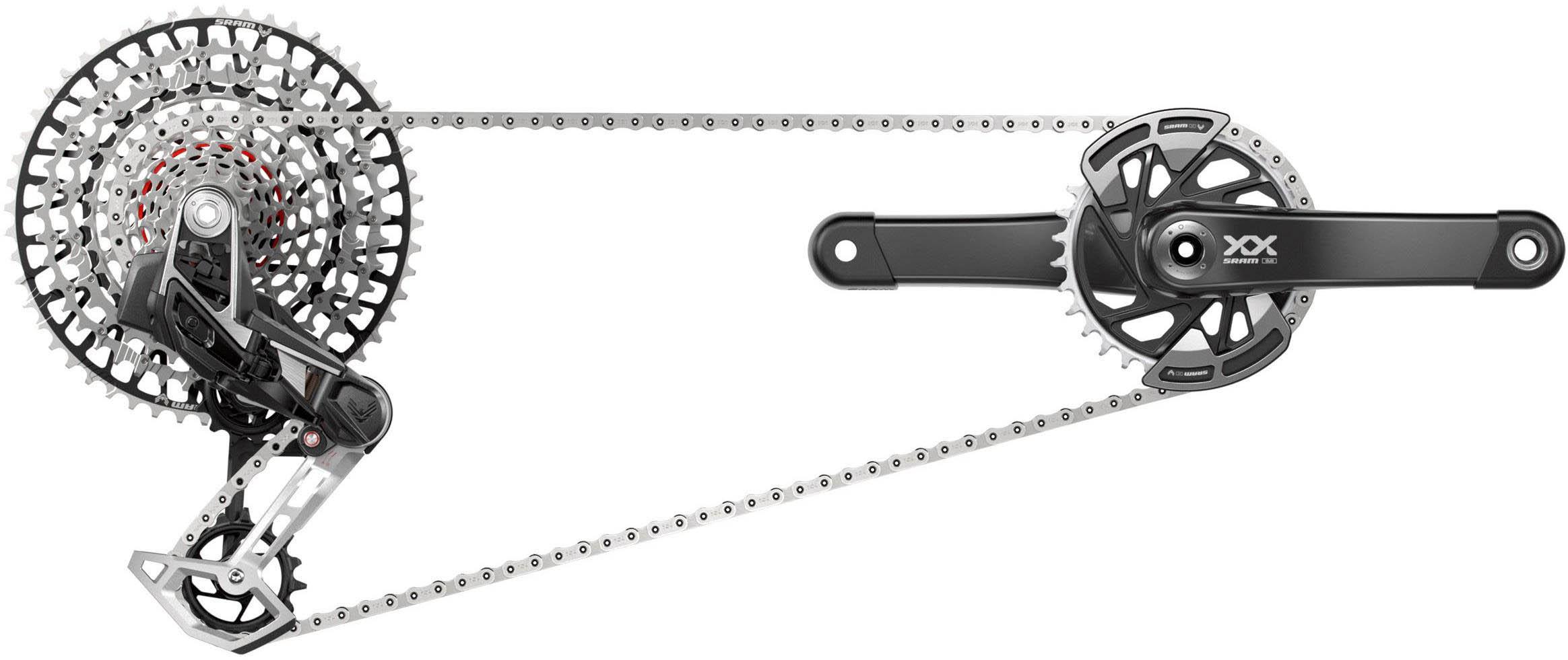 Halfords Sram Xx Eagle Axs T-Type Power Meter Groupset, 170Mm | Extra 8% off for BC Members