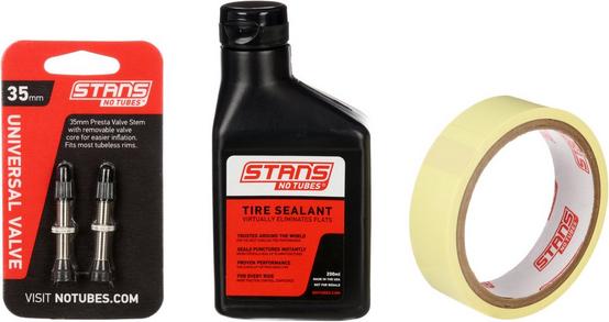 Stans NoTubes MTB Tubeless Kit, 25mm Tape - Halfords Exclusive