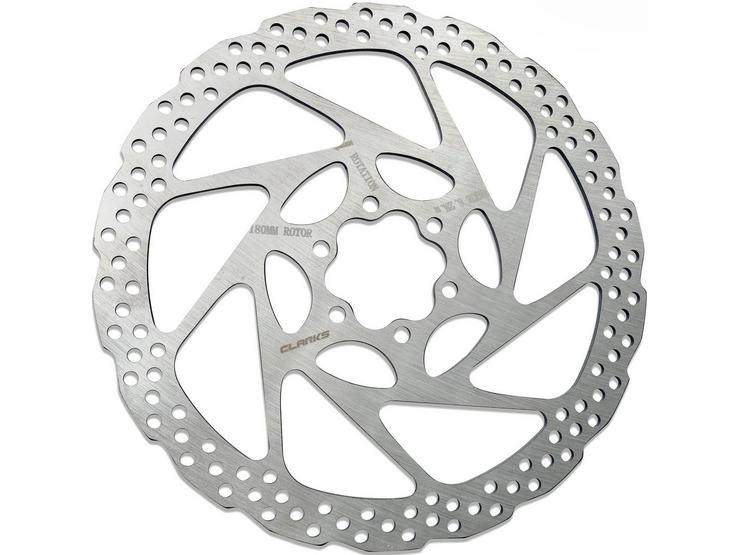 Clarks Stainless Steel 6-Bolt Disc Rotor 180mm