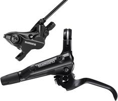 Halfords Shimano Deore Bl-Mt501 Bled Brake Lever And Br-Mt520 4 Pot Post Mount Calliper, Rear Left | Extra 8% off for BC Members