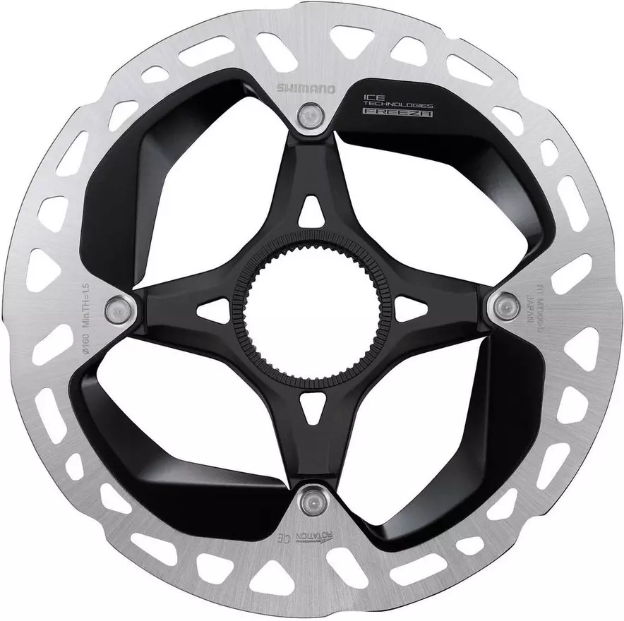 Shimano RT-MT900 Ice Tech FREEZA Disc Rotor Internal Lockring