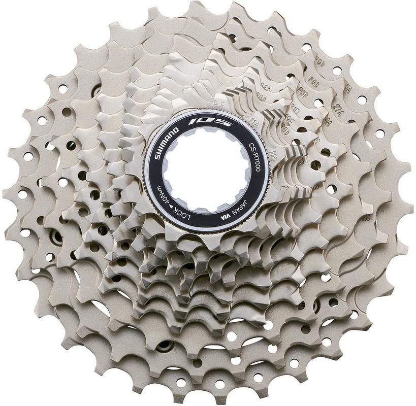 Halfords Shimano 105 Cs-R7000 11-Speed Cassette, 11-32T | Extra 8% off for BC Members