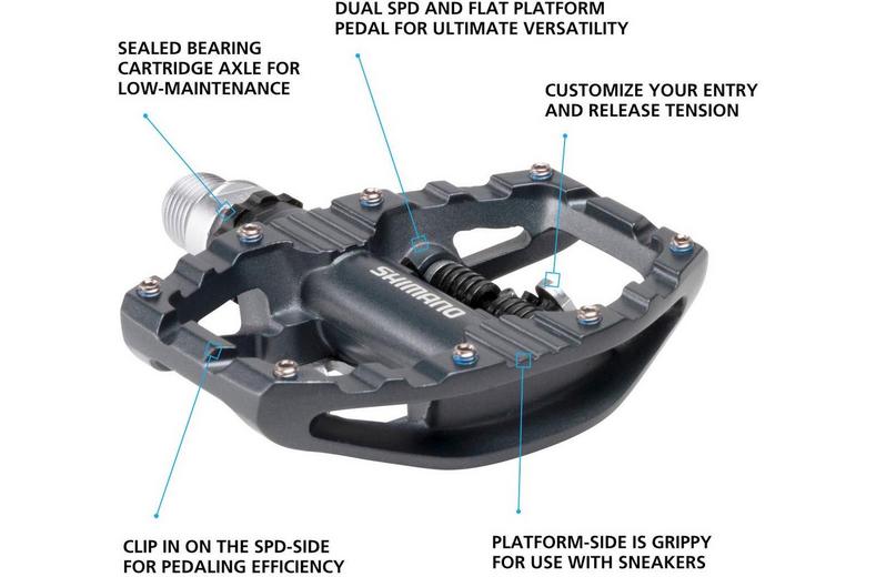Shimano PD-EH500 SPD Pedals With Cleats Shimano PD-EH500 SPD Pedals With Cleats