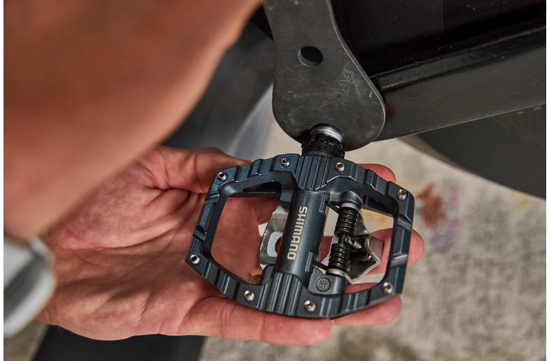 Shimano PD-EH500 SPD Pedals With Cleats Shimano PD-EH500 SPD Pedals With Cleats