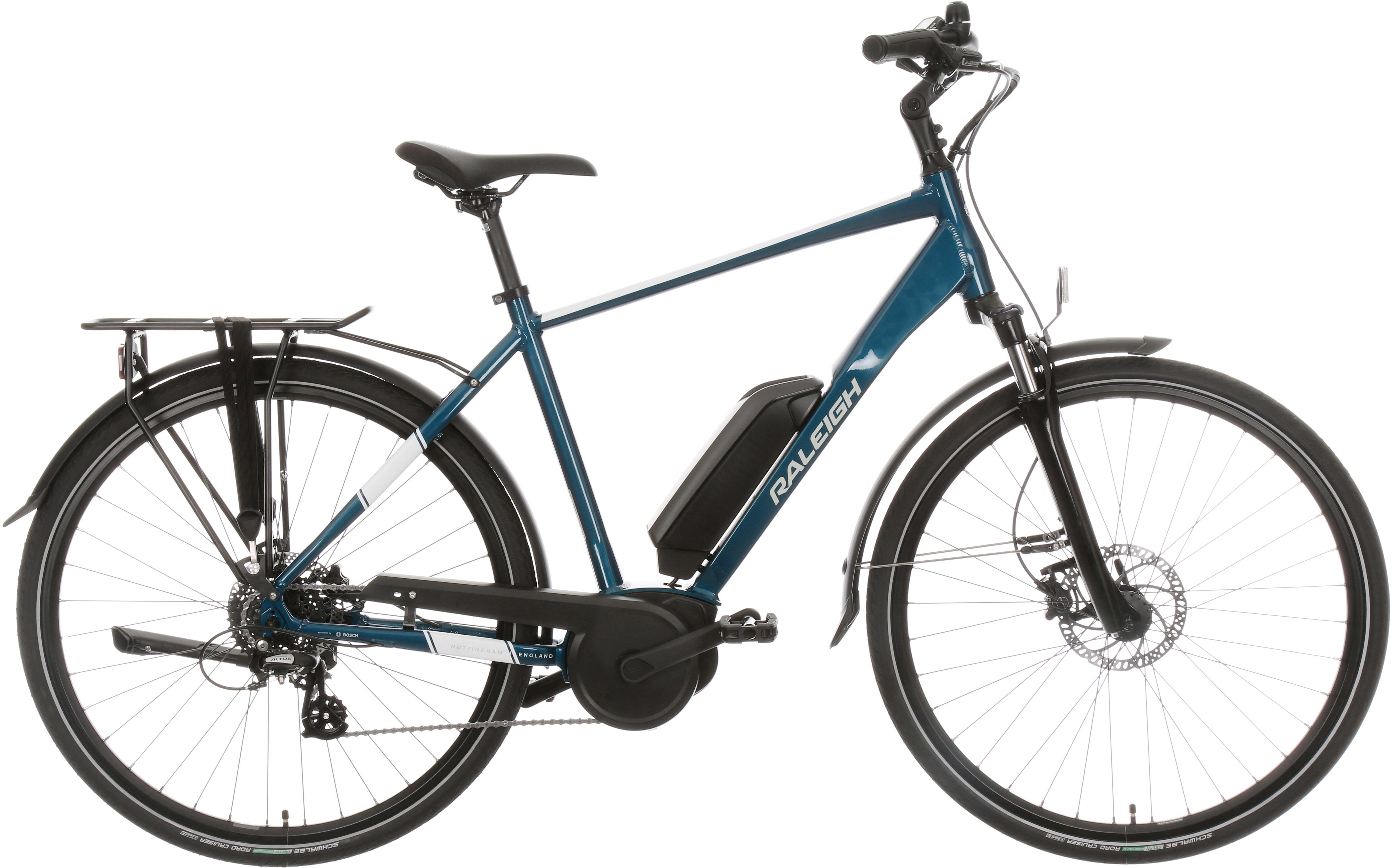 Raleigh Felix 700c Crossbar Electric Hybrid Bike - M, L Frames