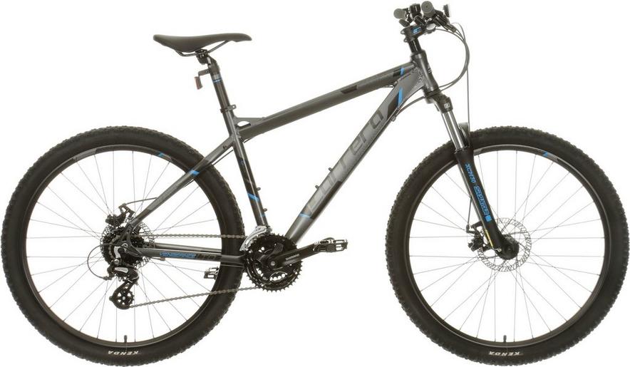 Second Hand Grade C Carrera Vengeance Mens Mountain Bike Blue Grey XS Frame