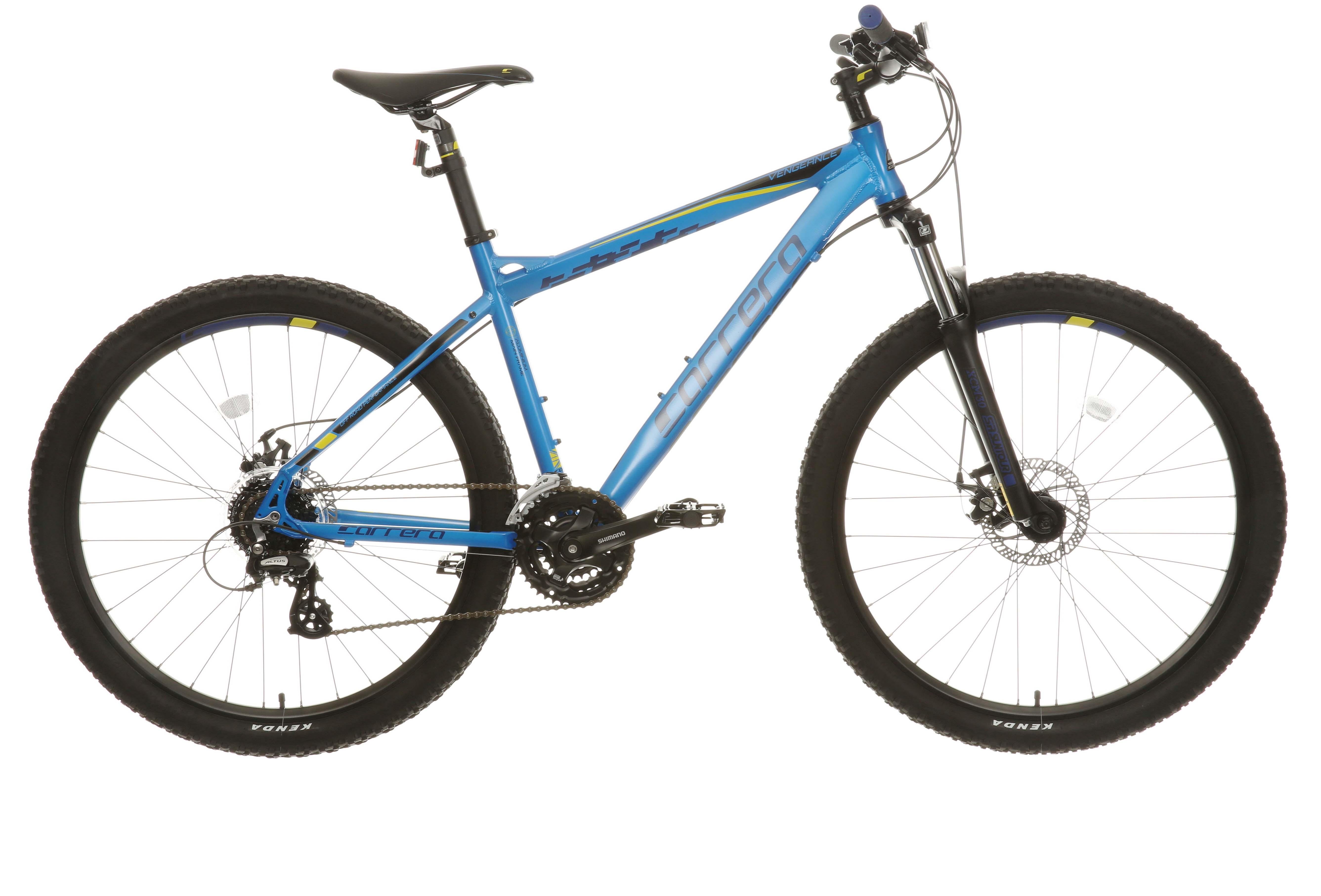 Hybrid Bike Blue Carrera Bike Halfords Carrera Vulcan Womens