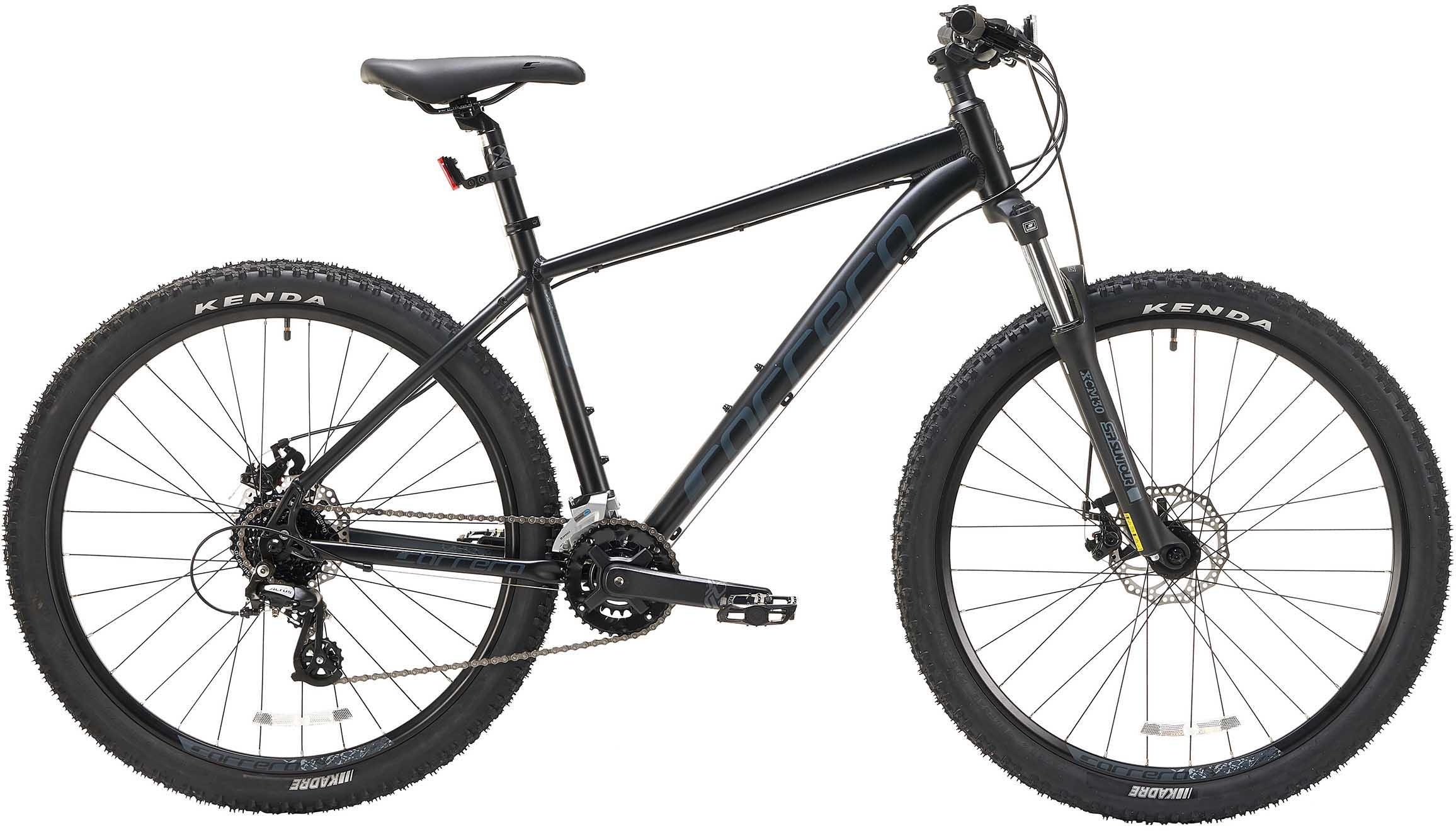 Second Hand Grade C - Carrera Vengeance Mens Mountain Bike - Black - XS, S, M, L, XL Frames