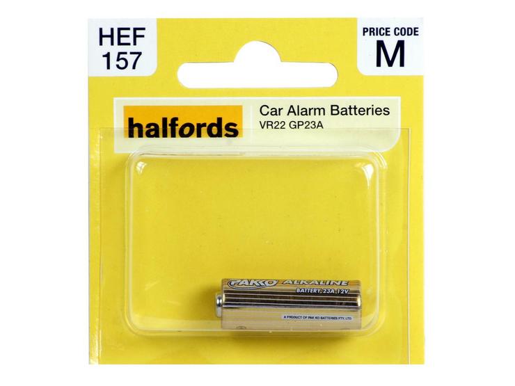 Halfords Car Alarm Battery VR22 GP23A