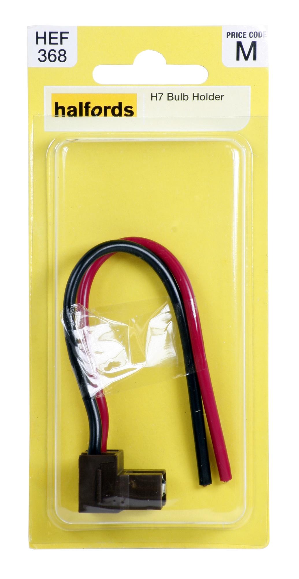 Halfords H7 Bulb Holder HEF 368 Halfords UK
