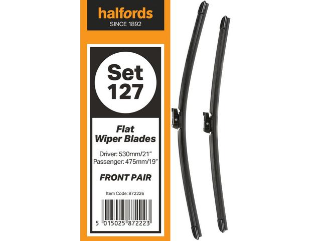 Set of 2 OEM Quality 26 22 Premium All-Seasons Durable Stable And Quiet Windshield Wiper Blades 1 Year Warranty 