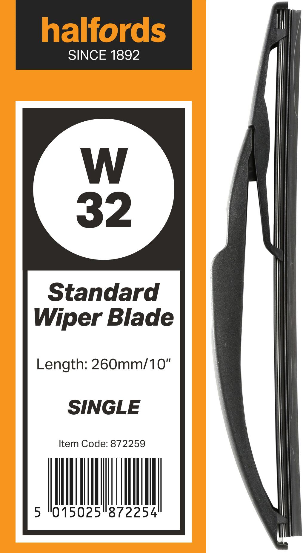 Halfords W32 Wiper Blade - Single