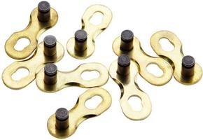 Halfords Sram 9 Speed Powerlink Gold Chain Links, Pack Of 4 | Extra 8% off for BC Members