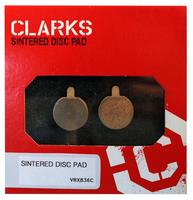 Halfords Clarks Asp Zoom Organic Disc Brake Pads Vx836C