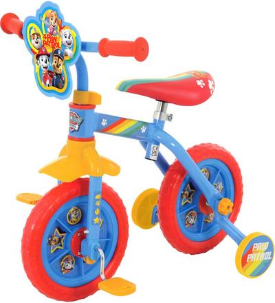Paw Patrol 2 in 1 Training Bike - 10" Wheel Paw Patrol 2 in 1 Training Bike - 10" Wheel