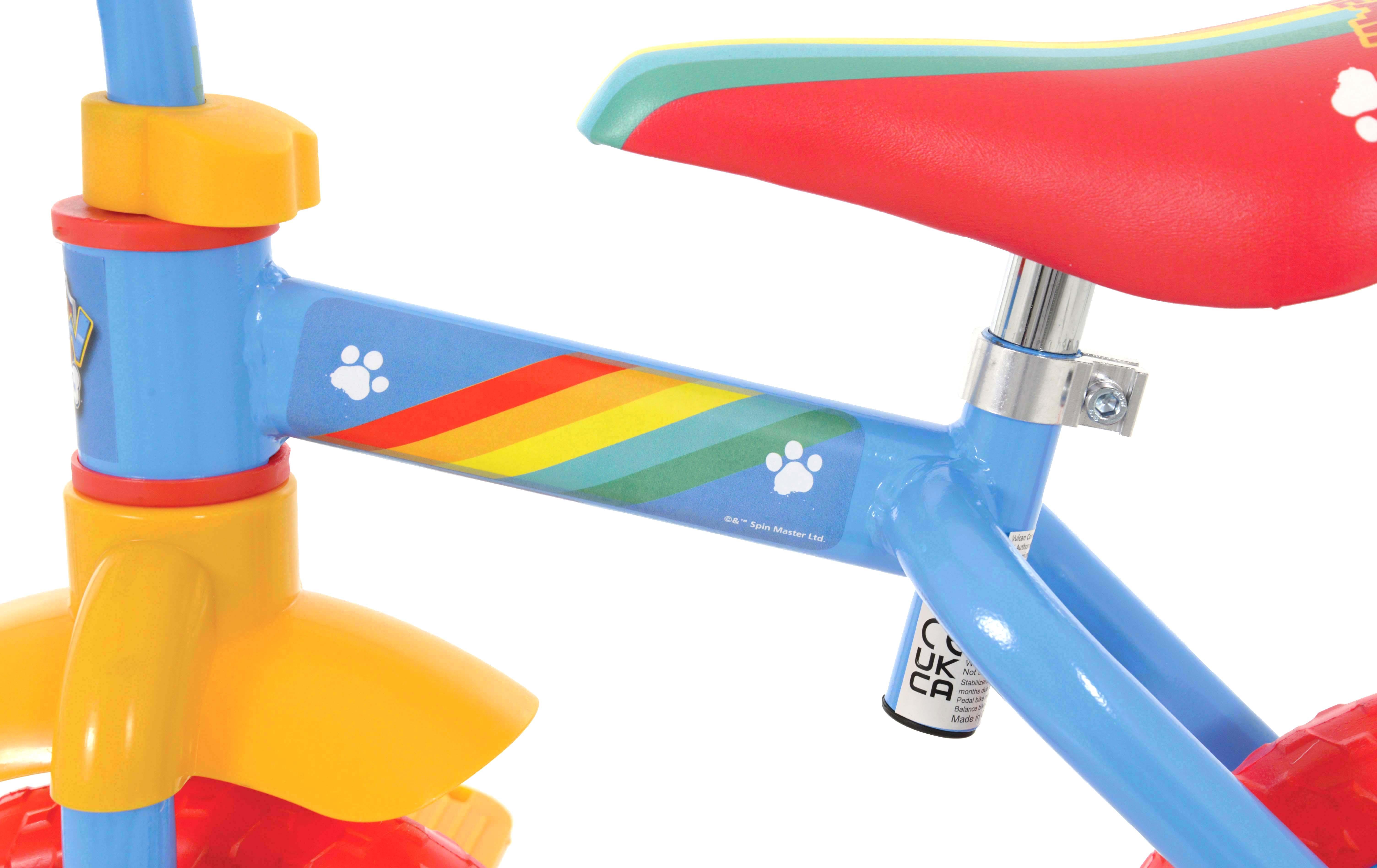 Paw Patrol 2 in 1 Training Bike - 10" Wheel