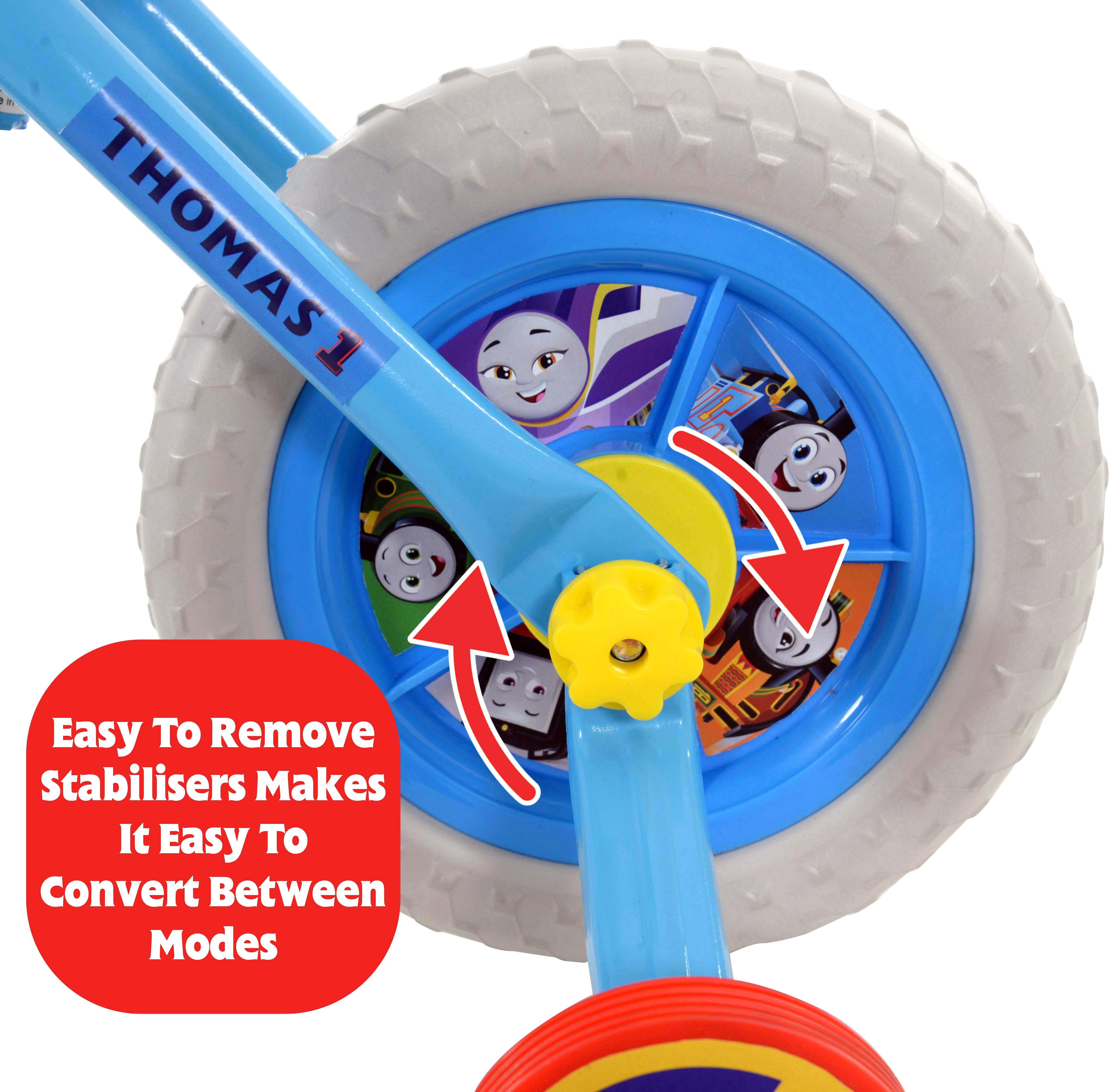 Thomas & Friends 2 in 1 Training Bike - 10" Wheel
