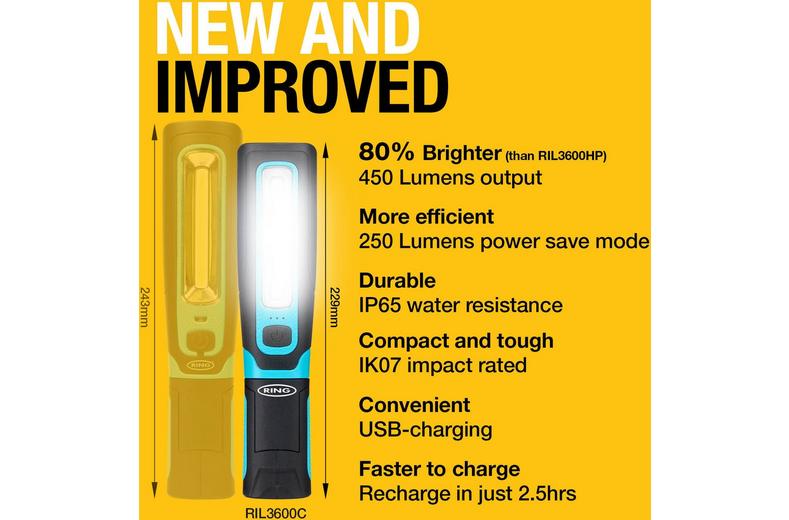 Ring MAGflex Twist LED Inspection Lamp Ring MAGflex Twist LED Inspection Lamp
