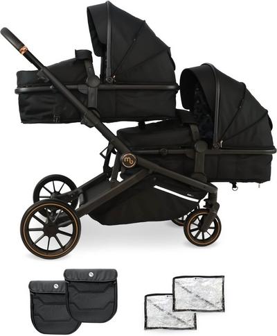 My Babiie MB33 Tandem Pushchair - Black Leopard
