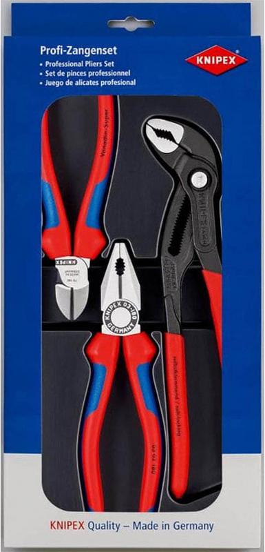 Halfords Knipex Bestseller Plier Set (00 20 09 V01) | Extra 8% off for BC Members