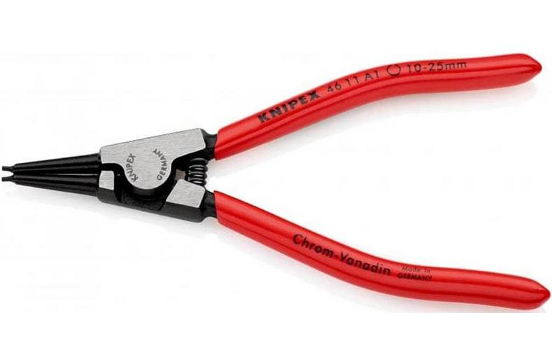 Knipex Circlip Pliers Straight Tips for Internal Circlips (44 11 J1) Knipex Circlip Pliers Straight Tips for Internal Circlips (44 11 J1)