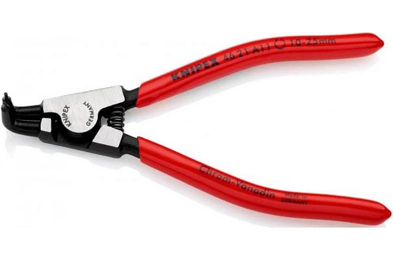 Knipex Circlip Pliers Angled Tips for Internal Circlips (44 21 J11) Knipex Circlip Pliers Angled Tips for Internal Circlips (44 21 J11)