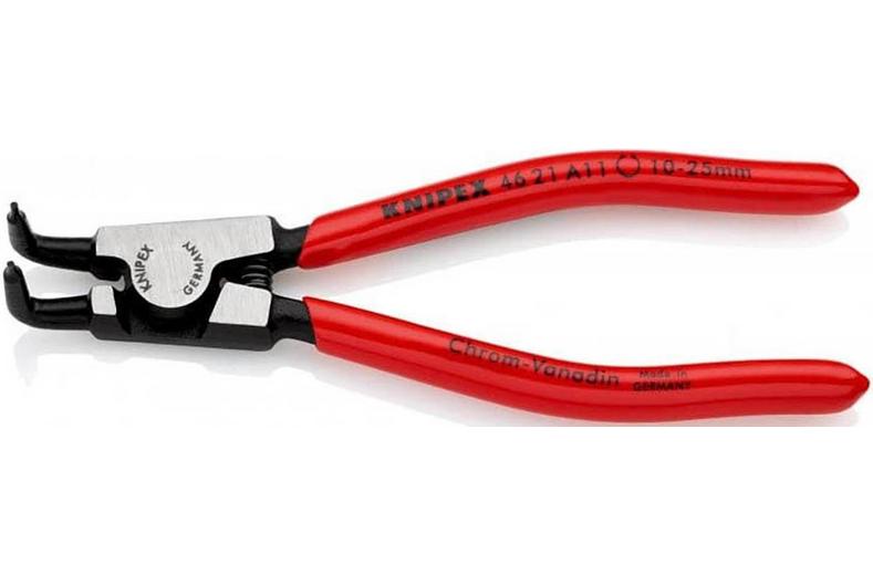 Knipex Circlip Pliers Angled Tips for Internal Circlips (44 21 J11) Knipex Circlip Pliers Angled Tips for Internal Circlips (44 21 J11)
