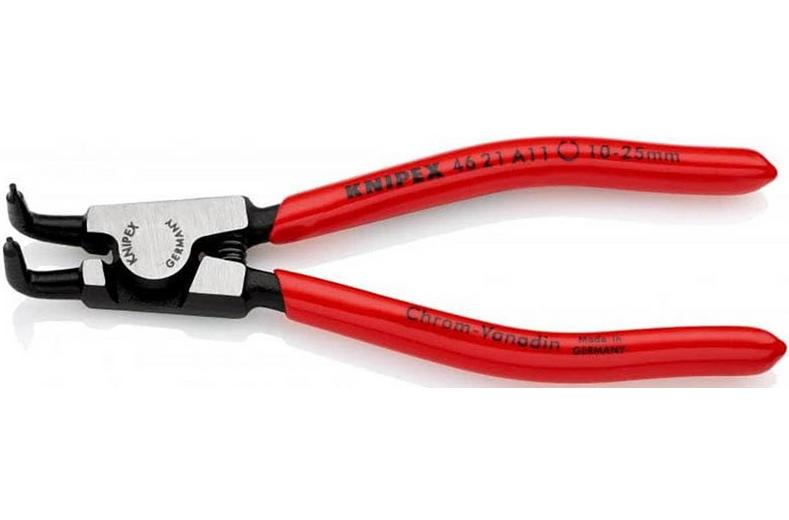 Knipex Circlip Pliers Angled Tips For External Circlips (46 21 A11) Knipex Circlip Pliers Angled Tips For External Circlips (46 21 A11)