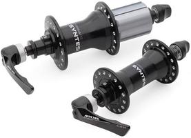 Halfords Miche Primato Syntesi Hubs Black Pair Shimano 20/24 Hole | Extra 8% off for BC Members