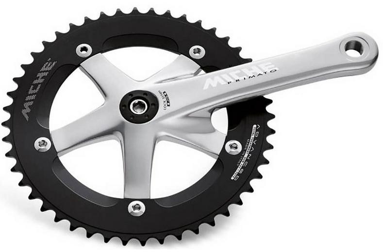 Miche Primato Advanced Track Silver Chainset Miche Primato Advanced Track Silver Chainset