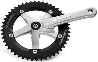 Halfords Miche Primato Advanced Track Silver Chainset 165Mm 48T | Extra 8% off for BC Members