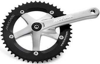 Miche Primato Advanced Track Silver Chainset 170mm 49T