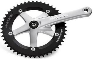 Halfords Miche Primato Advanced Track Silver Chainset 175Mm 51T | Extra 8% off for BC Members