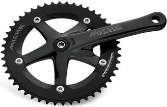 Miche Primato Advanced Track Black Chainset 175mm 51T
