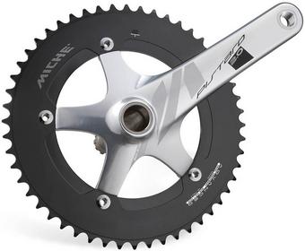 Miche Pistard 2.0 Silver Chainset 170mm 49T
