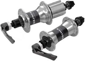 Halfords Miche Primato Syntesi Hubs Silver Pair Shimano 28 Hole | Extra 8% off for BC Members