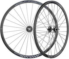 Halfords Miche Pistard Track Wheelset Black/Black