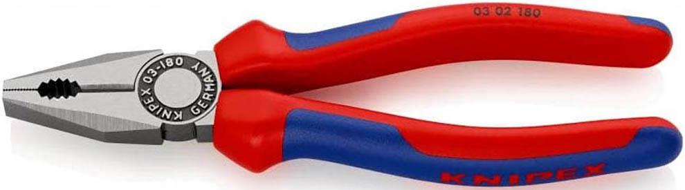 Halfords Knipex High Leverage Combination Pliers, Multi-Comp Grip, 180M (03 02 180) | Extra 8% off for BC Members