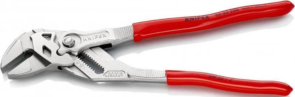 Knipex Pliers Wrench Plastic Grip, 250mm (86 03 250)