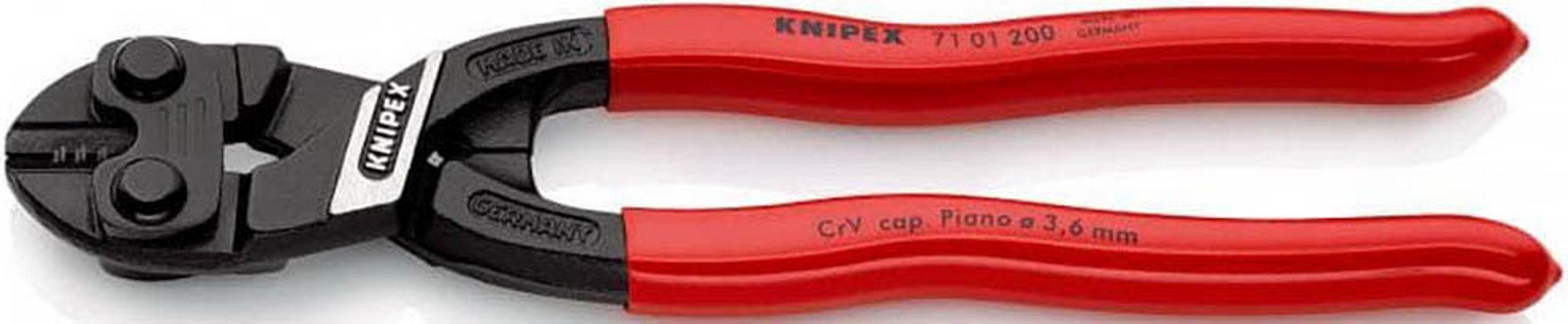 Halfords Knipex Cobolt Compact Bolt Cutters, Plastic Grip (71 01 200) | Extra 8% off for BC Members