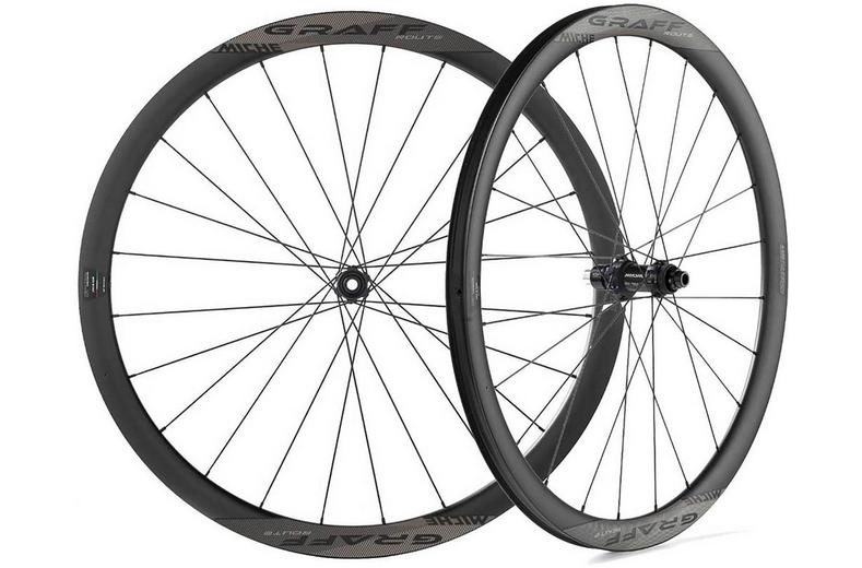 Miche Graff Route Gravel Carbon Disc Wheelset Miche Graff Route Gravel Carbon Disc Wheelset