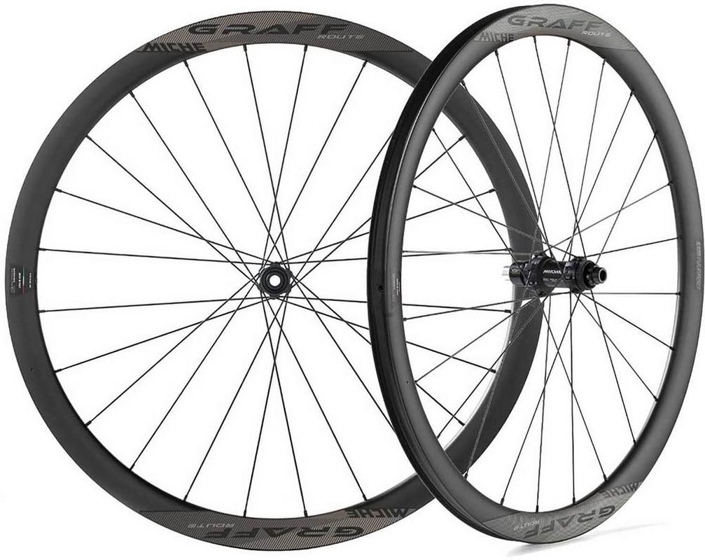 Halfords Miche Graff Route Gravel Carbon Disc Wheelset Shimano | Extra 8% off for BC Members