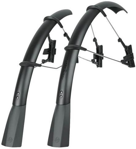 SKS Raceblade Pro XL Stealth Mudguard Set Halfords UK