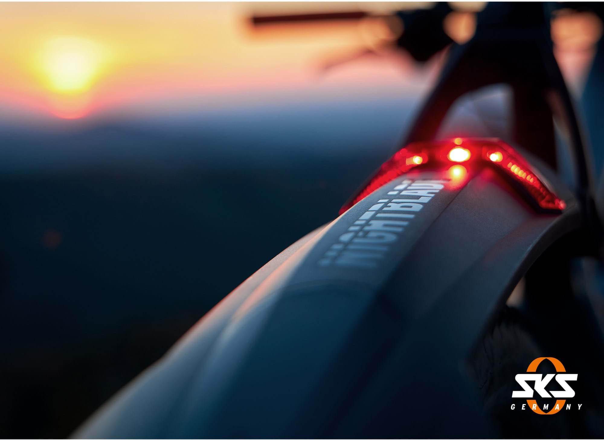 SKS Nightblade Rear Mudguard